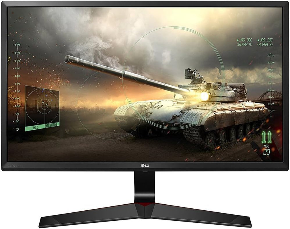 27MP59G-P Gaming Monitor 27” Full HD (1920X1080) IPS Display, 1Ms Blur Reduction, AMD Freesync, on Screen Control - Black