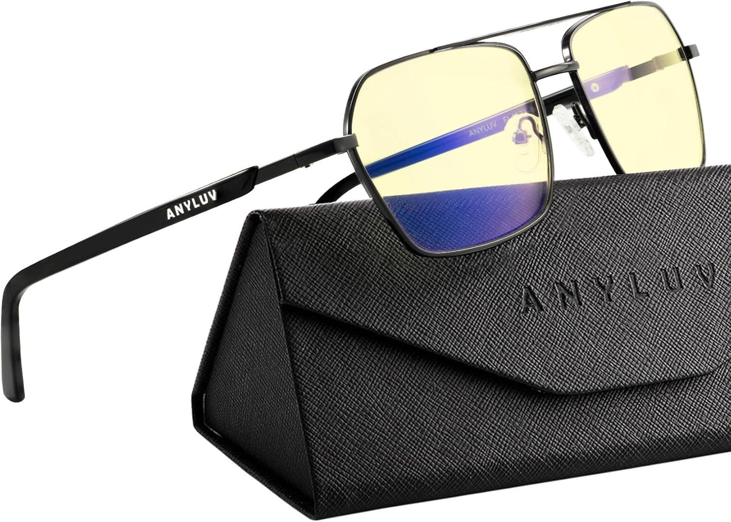 Blue Light Glasses Men/Women, Blue Light Blocking Glasses, Computer Screen Blocker Eyes Protection Glasses